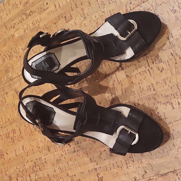 Dior Shoes - Dior Strappy Leather Heels